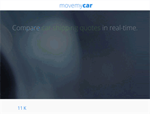 Tablet Screenshot of movemycar.com